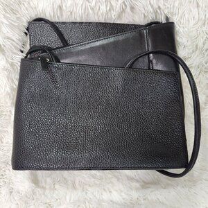 Cleo & Patek Italian Leather Zig zag purse